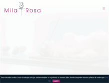 Tablet Screenshot of milarosa.com